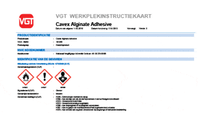 VGT Veiligheidsinformatiebladen: nu ook met risicoanalyse en werkinstructiekaart