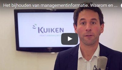 Het bijhouden van managementinformatie. Waarom en hoe?