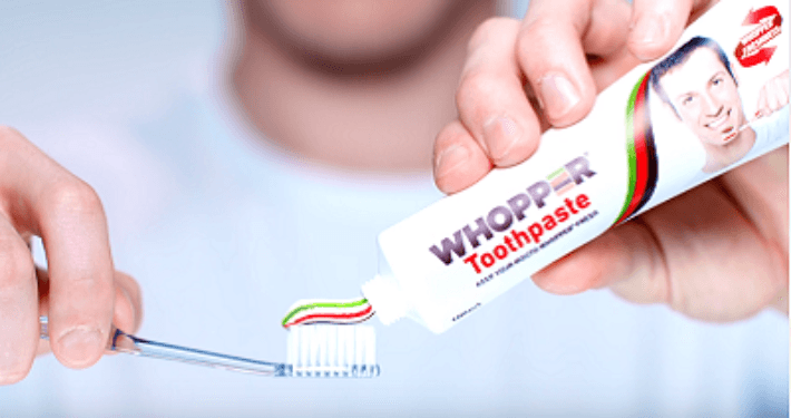 Whopper-tandpasta