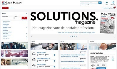 Henry Schein Dental lanceert nieuwe website voor meer gebruiksgemak en educatiemogelijkheden.