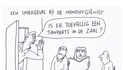 ANT vraagt met cartoon aandacht Tweede Kamerleden voor tandartsentekort 