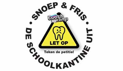 ToothCamp start petitie ‘Snoep en fris de schoolkantine uit’