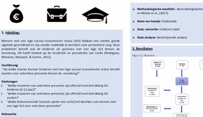 Selectieve preventie laagopgeleide kinderen