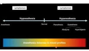 Hypoesthesie en hyperesthesie