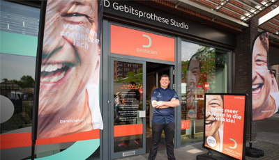 Nieuw franchiseconcept De Denticien: naar de winkel voor een kunstgebit 