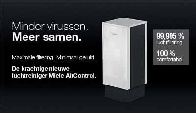 Miele AirControl: extra bescherming tegen corona