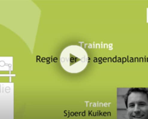 Videotraining-regie-over-de-agenda