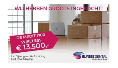 Elysee Dental heeft groots ingekocht: Medit I700 intraorale scanner aanbod