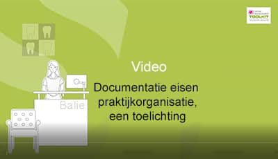 Video documentatie eisen praktijkorganisatie 400