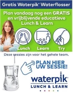 Waterflosser Waterpik Lunch en Learn