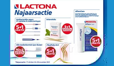 Lactona najaarsactie: gratis producten bij bestelling