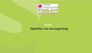 opstellen begroting