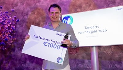 Luuk van den Bosch is Tandarts van het Jaar 2026